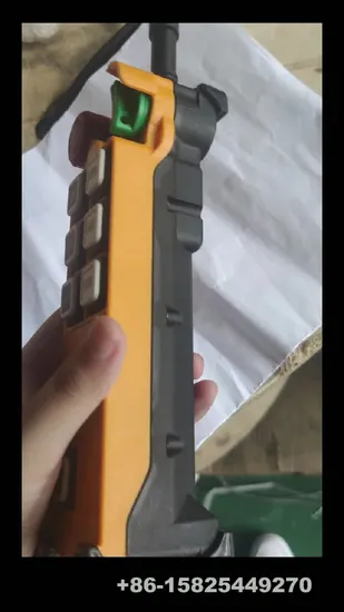 전기 와이어 로프 호이스트용 Telecrane F24 이중 속도 산업용 무선 제어